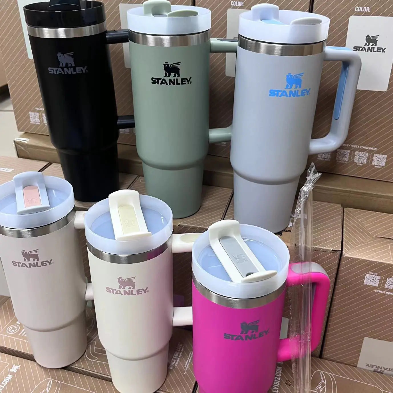 Stanley 30oz Stainless Steel Travel Mug for Cars