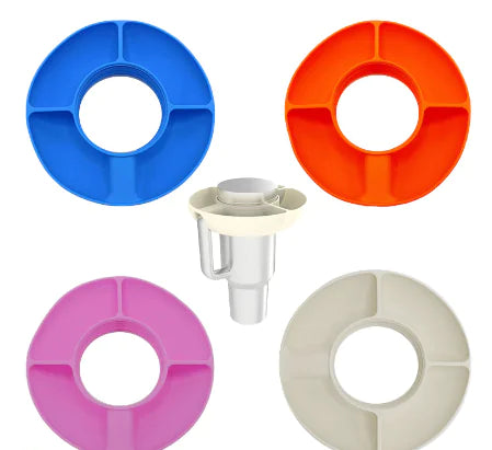 Amazon New Silicone Snack Tray for Stanley Cup 40oz