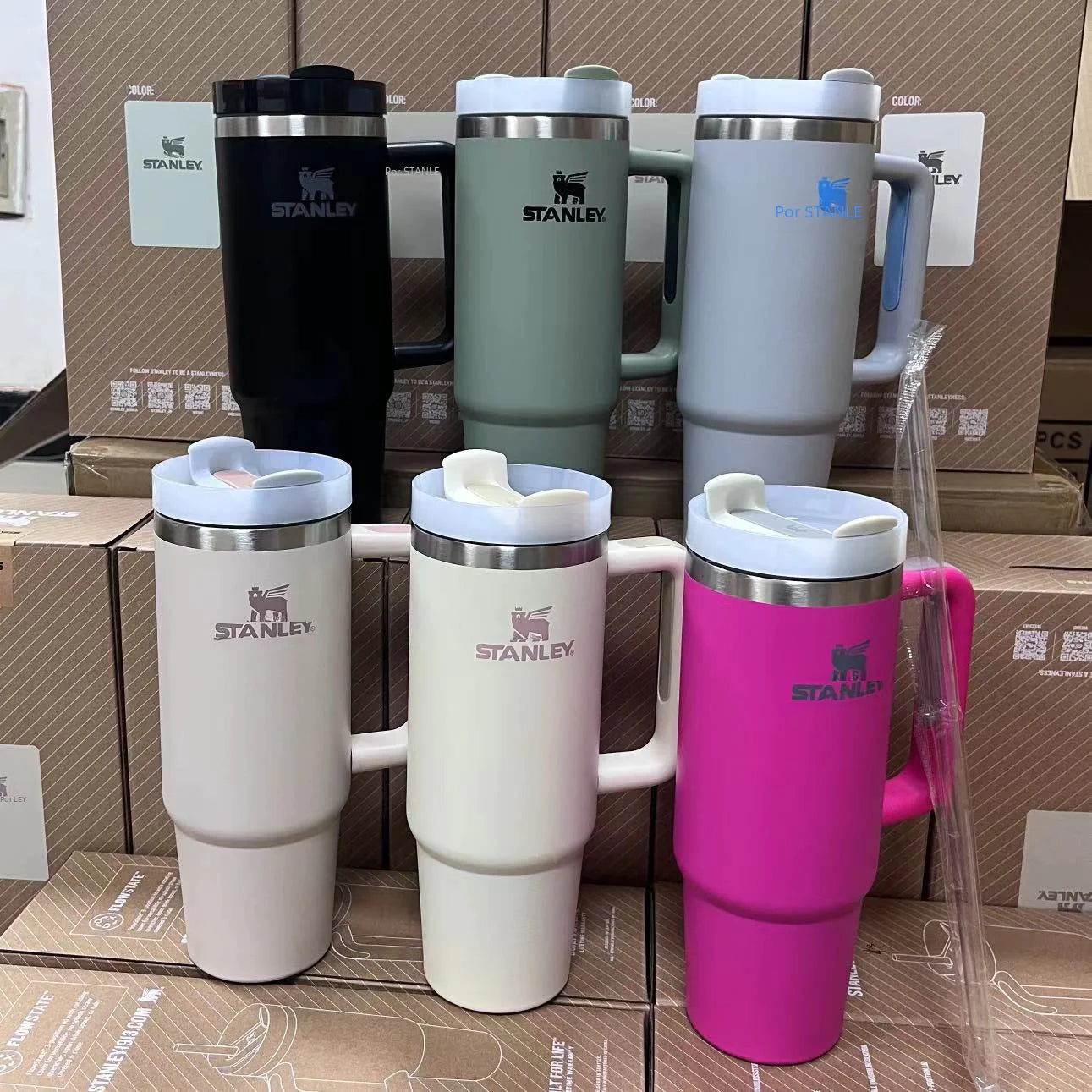 Stanley 30oz Stainless Steel Travel Mug for Cars